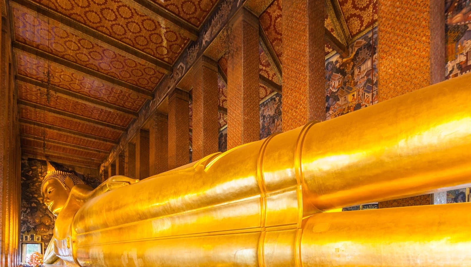 The Reclining Buddha at Wat Pho